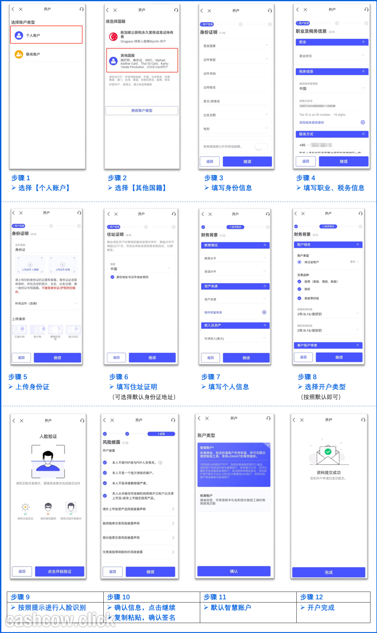 🏦内地还能开户最大香港券商：盈立证券(新加坡)开户流程官方指引(2026) - CashCow
