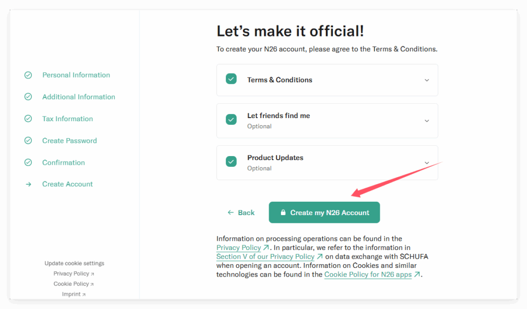 📄 N26银行(德国)线上开户全流程(2025) image