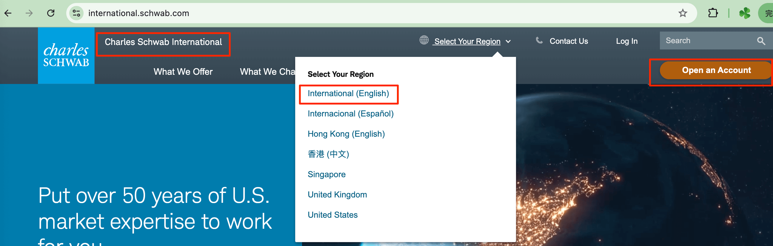 Open Account Entry 3