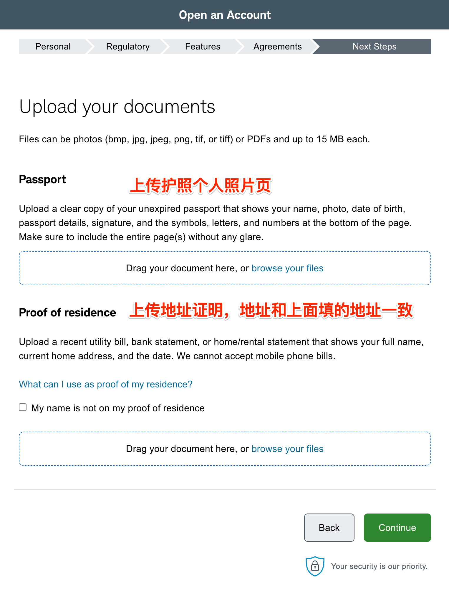 Passport Proof Of Residence